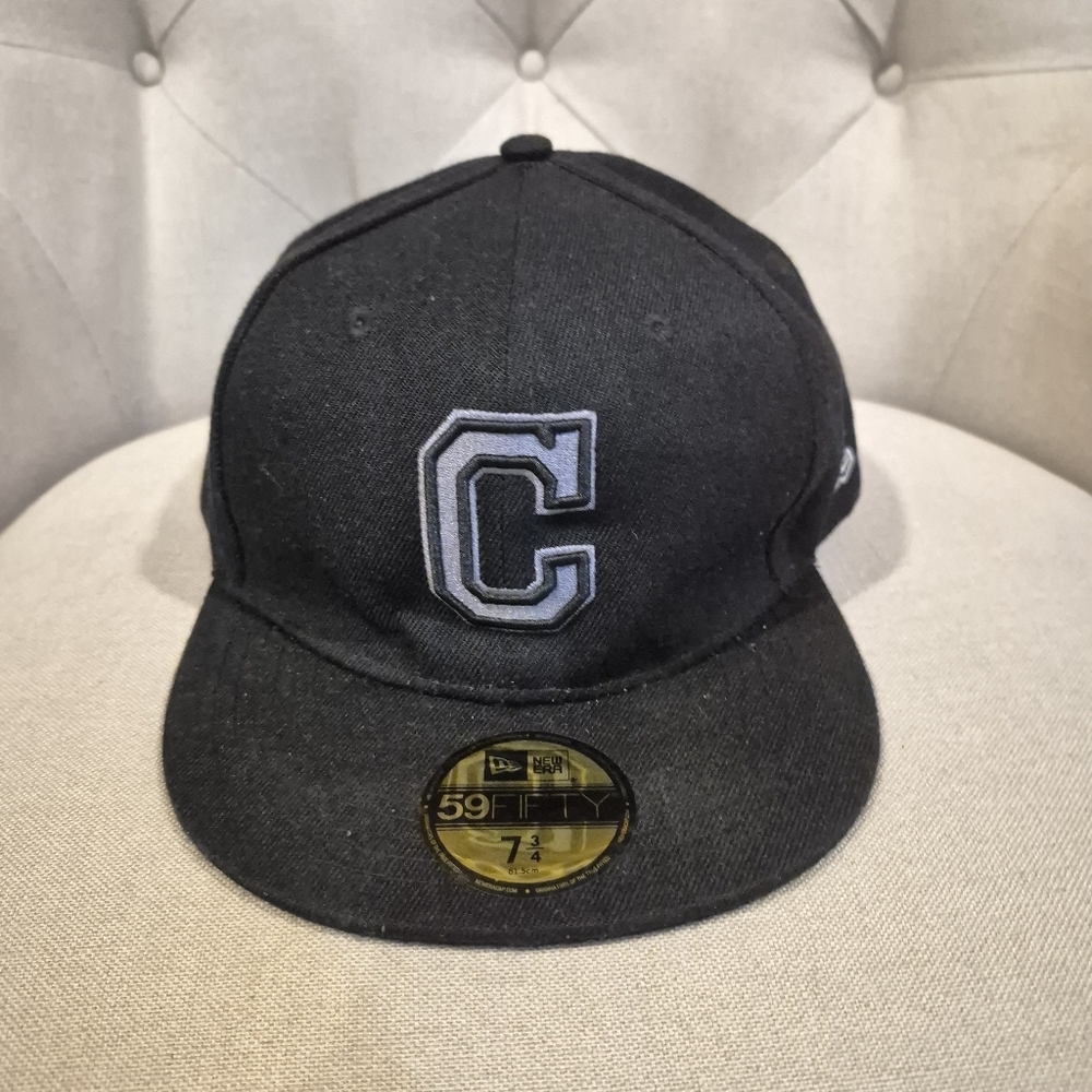 New Era Black and White 59FIFTY Cap